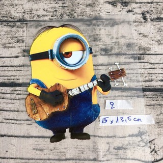 sticker hình ủi nhiệt minion
