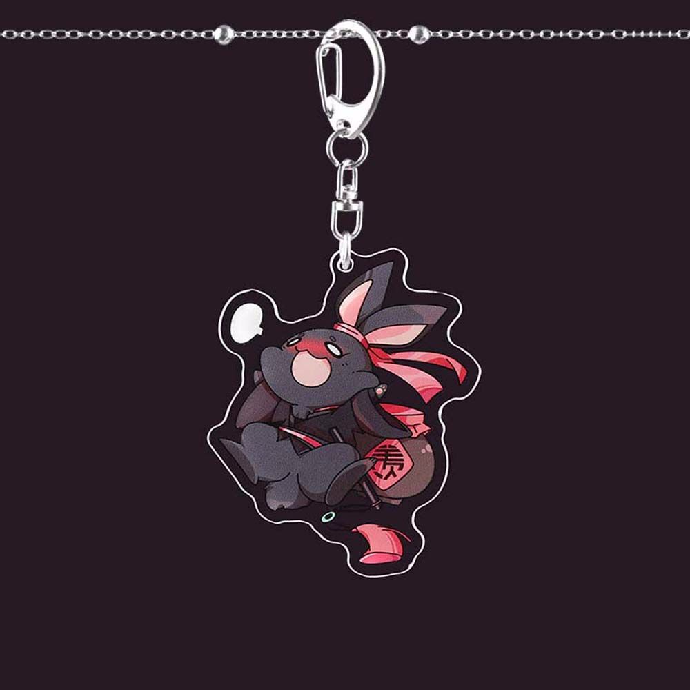 Móc Chìa Khóa acrylic Họa Tiết Hoạt Hình Demonic Wuxian Đáng Yêu