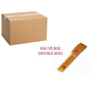 [TripleHStore] Bộ Box + Băng Niêm Phong Double box cho giày , bảo vệ hộp giày