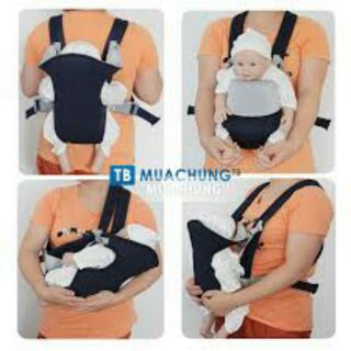 Địu 4 tư thế cho bé