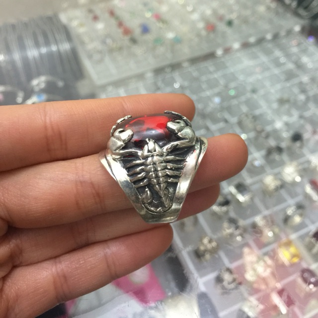 Nhẫn nam Nmj bọ cạp, có video