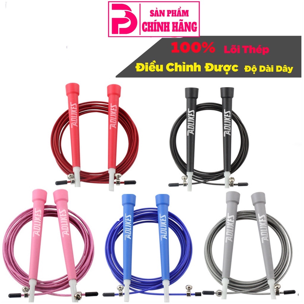 Dây nhảy lõi thép Aolikes giảm cân thể dục thể lực luyện tập muay boxing 3m thể thao tại nhà