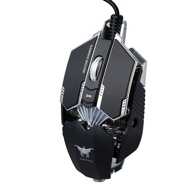 Chuột Máy Tính, Chuột Gaming Mouse CW901 Led RGB Tự Động DPI Macro Chuyên Chiến Game