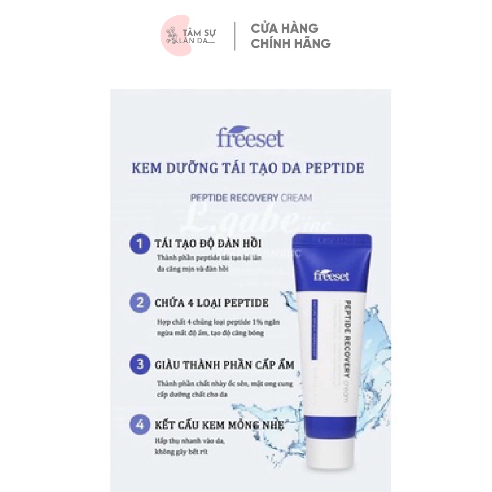 Kem Dưỡng Tái Tạo Chống Lão Hóa Da Hàn Quốc Freeset Peptide Recovery Cream 50g