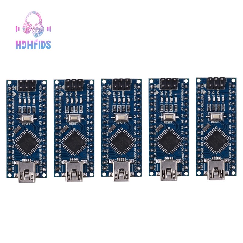 5 Mạch Điều Khiển Nano V3.0 Atmega328P Cho Arduino Nano Ch340 Usb Driver No Cable Nano 3.0