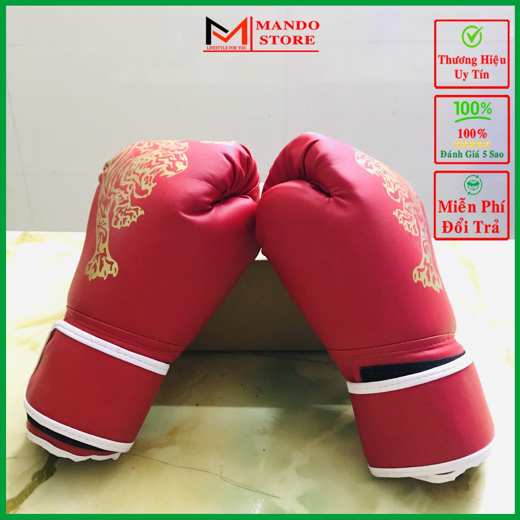 Găng Tay Đấm Bốc Cho Người Lớn Freesize –Từ 40 – 75Kg  Chọn Màu – Đôi Găng Bao Tay Đấm Bốc Boxing MMA