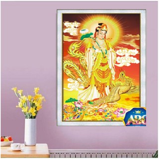 Tranh đá Mẹ Quan Âm DF573-55*85cm