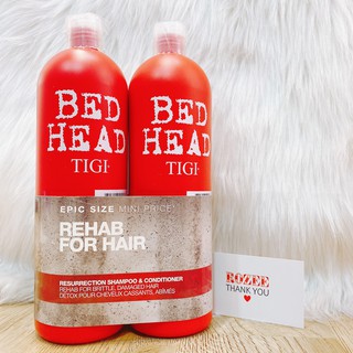 Cặp Gội Xả Tigi Bed Head Màu Đỏ