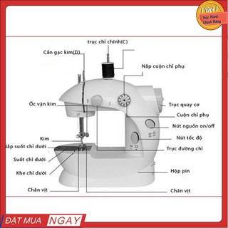 Máy may mini ❤️FREESHIP️❤️ Máy may gia đình [Hàng loại 1]