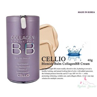 Kem nền BB Cream Collagen Cellio SPF 40 CHÍNH HÃNG KOREA