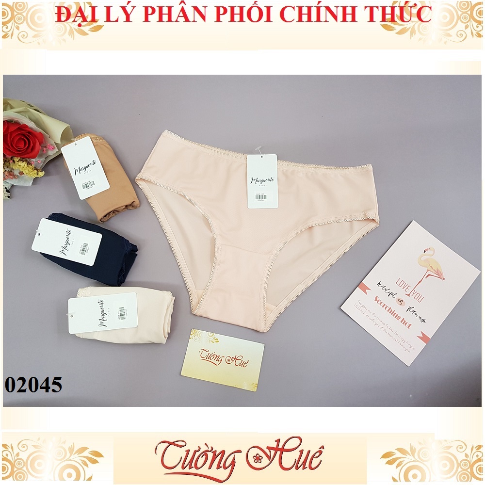 Quần lót nữ Marguerite Paris 02045 thun lạnh trơn. .