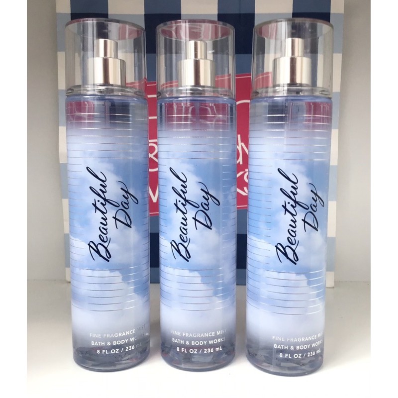 🌸🍐🍏Hàng Mỹ-Xịt thơm toàn thân 𝑩𝒆𝒂𝒖𝒕𝒊𝒇𝒖𝒍 𝑫𝒂𝒚 Body Mist 236ml Bath&Body Works❤ | Thế Giới Skin Care
