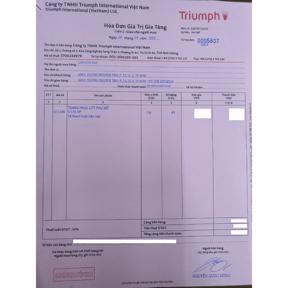 SALE SALE SALE -Áo lót nữ Triumph Sloggi MDS áo ngực trơn cúp ngang.