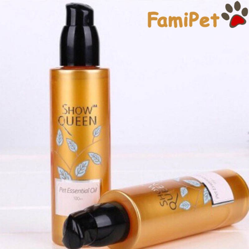 Tinh Dầu Dưỡng Lông, Mượt Lông Pet Essential Oil Show Queen 100ml