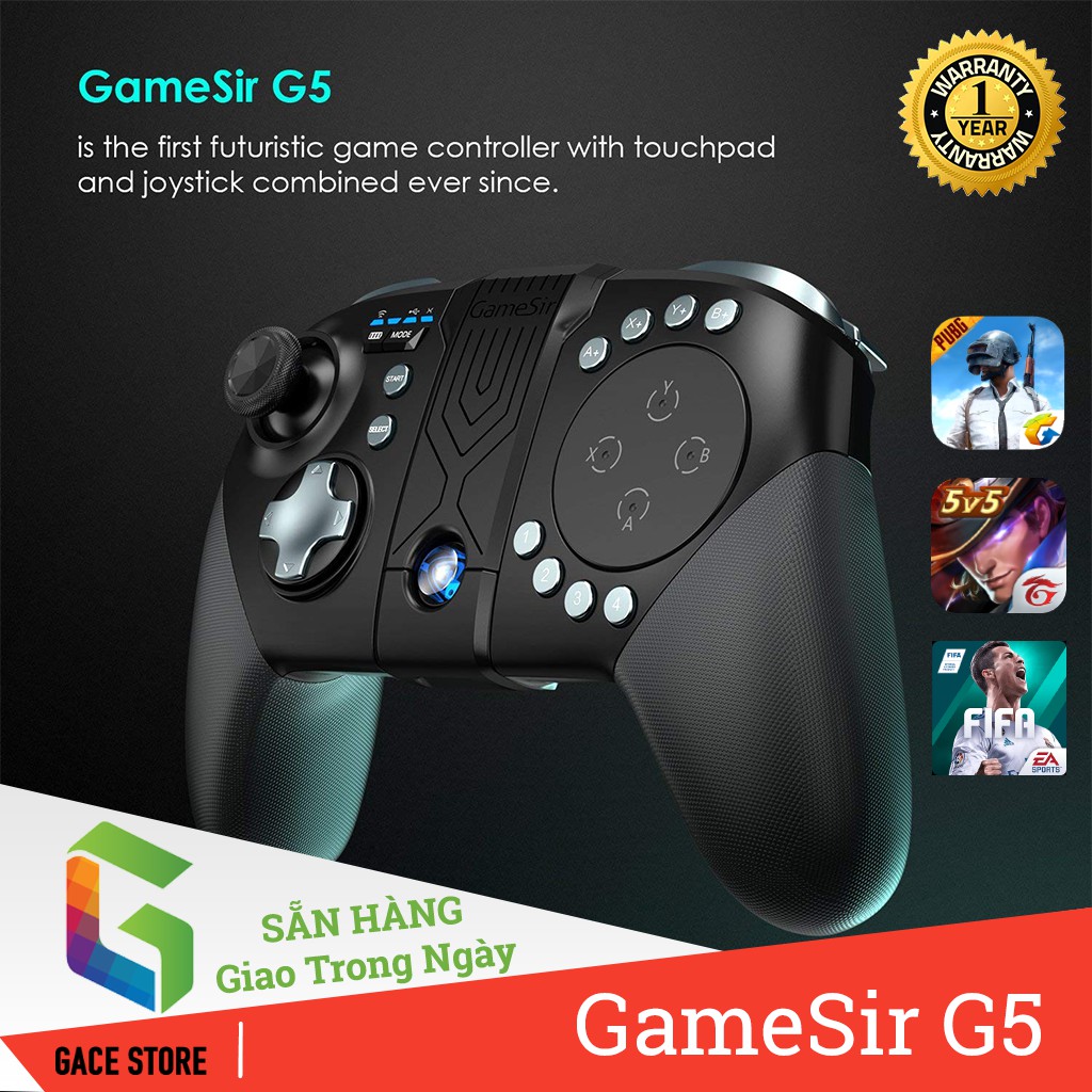 GameSir G5 | Tay Cầm Chơi Game Liên Quân