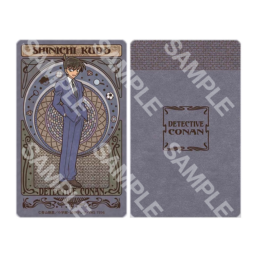 Ảnh card bo góc in hình DETECTIVE CONAN ver NOUVEAU - Thám Tử Lừng Danh