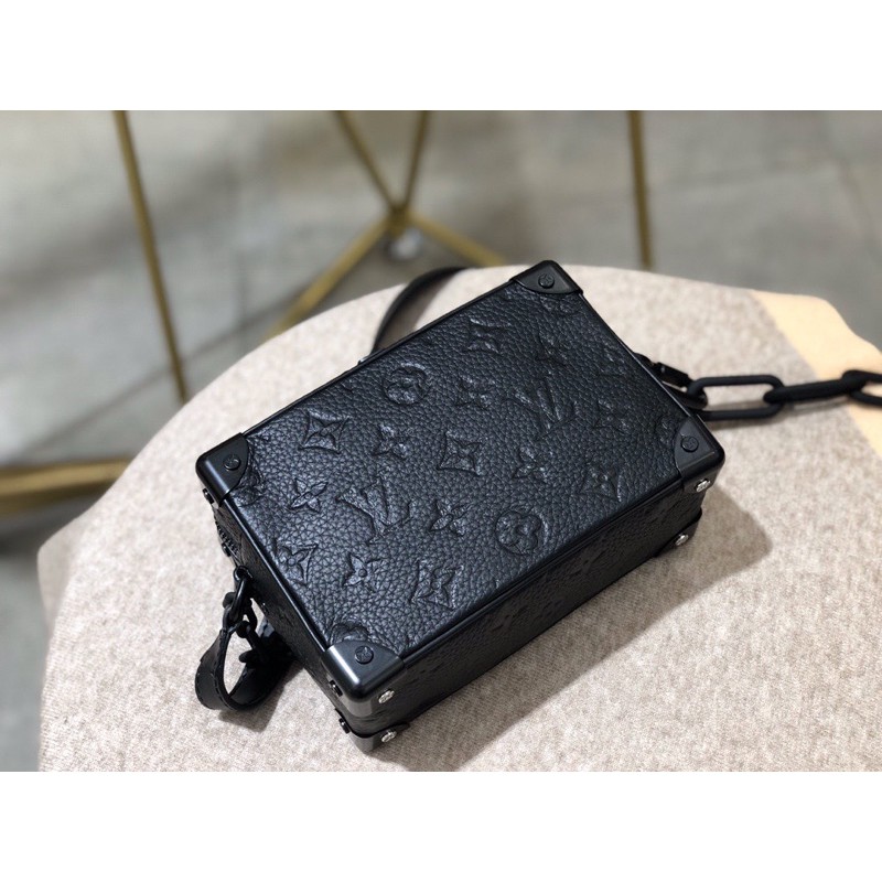 Túi đeo chéo/ túi xách nam nữ Louis Vuitton LV da thật cao cấp hàng 1-1 vip thiết kế hình valy cổ điển