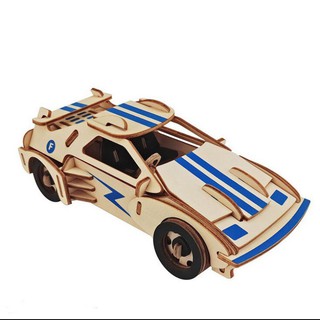 Mô hình lắp ráp gỗ 3D Xe Ô Tô Small Car laze LC-GP065A