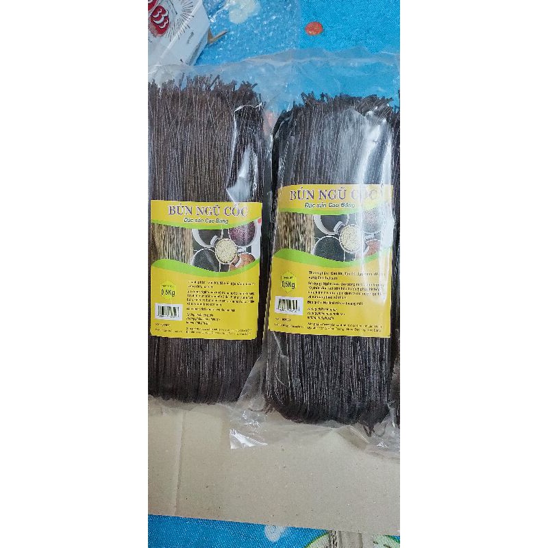 Mì bún gạo lứt Đen Ngũ Cốc Cao Bằng healthy ,ăn kiêng,eatclean gói 500gram