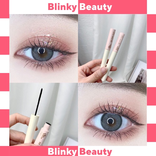 (Giá siêu rẻ) Mascara lâu trôi, tơi và là, cong mi tự nhiên Lameila Skinny Microcara vỏ hồng | BigBuy360 - bigbuy360.vn
