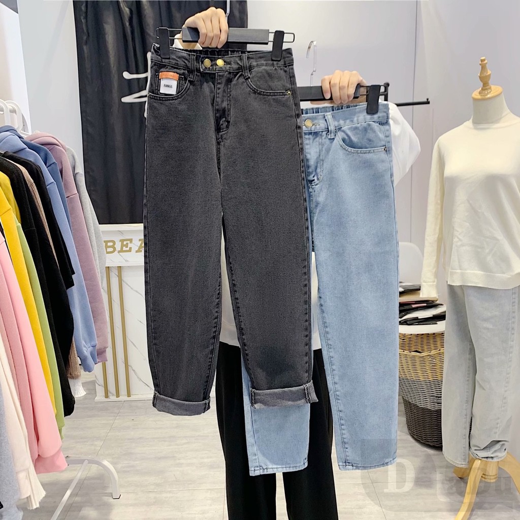 Quần jean DADUHEY lửng phong cách năng động thời trang trẻ trung dành cho nữ