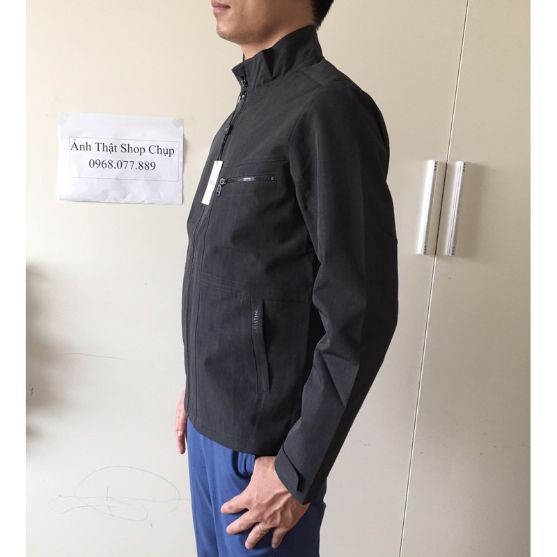 Áo Khoác Cổ Bẻ Aristino AJK001w8 Màu Xám 214 Regular có XL | BigBuy360 - bigbuy360.vn