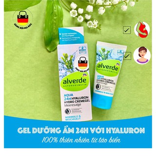 Gel Dưỡng ẩm ALVERDE 24H Với Hyaluron và tảo biển  - 50ml