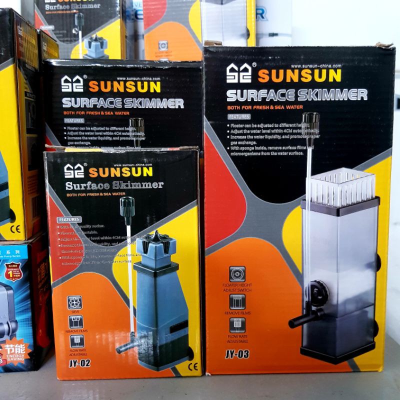 Lọc váng mặt nước Sunsun JY-02, JY-03