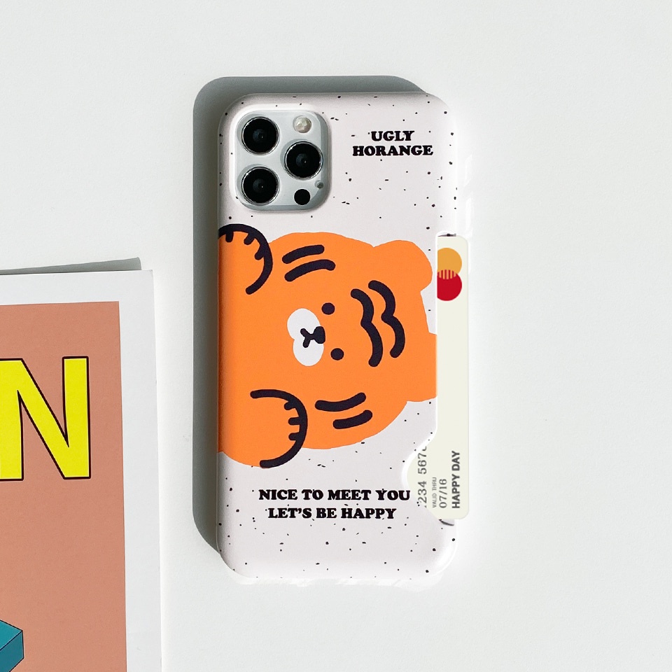 Korea MoMoCase Grips tiger  Compatible for iPhone All models Samsung