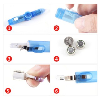 Bút Quay Đồ Chơi Có Đèn LED Độc Đáo