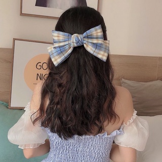 Kẹp tóc nơ karo nhiều mẫu lựa chọn cho nữ