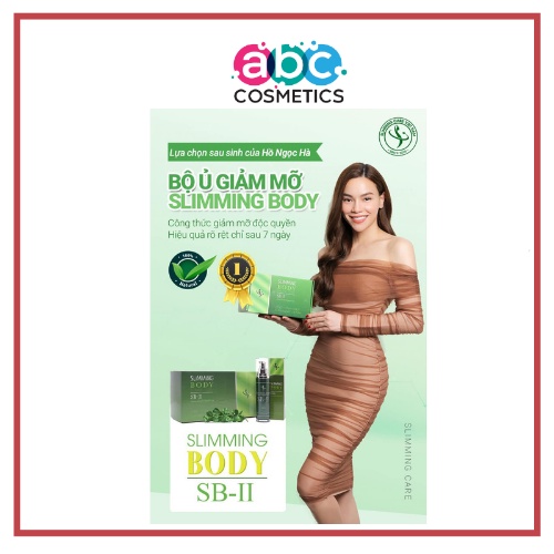 Bộ ủ nóng tan mỡ bụng đùi Slimming body thải mỡ thừa thon gọn eo ABC Cosmertics