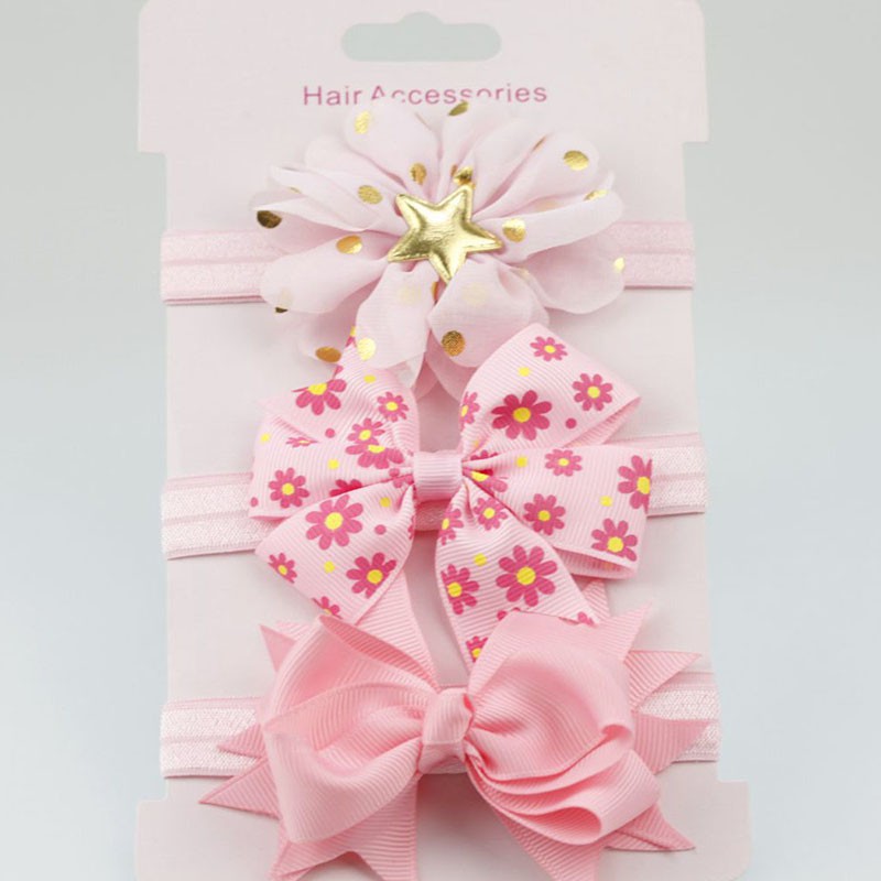 Cute Bowknote Baby Girls Headband Soft Baby Hair Accessories