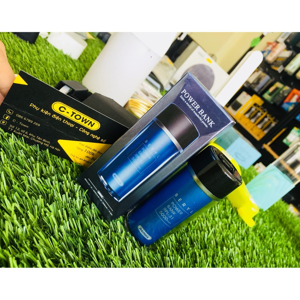 SẠC DỰ PHÒNG BERYL 5000MAH REMAX RPL-31