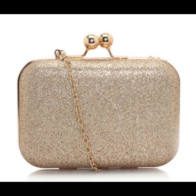 Ví clutch kim tuyến (ảnh thật )