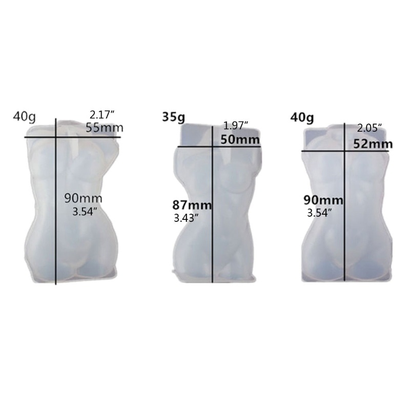 Khuôn Silicon Làm Mô Hình Cơ Thể Phụ Nữ Trang Trí Nhà Cửa