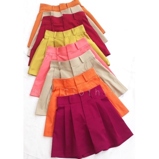 Quần short nữ xếp ly dáng váy xòe