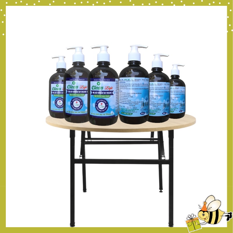 Dung Dịch Sát Khuẩn Tay Nhanh Clean Light - Da Tay Mềm Mại Với Vtamin E - Chai 500ml | BigBuy360 - bigbuy360.vn