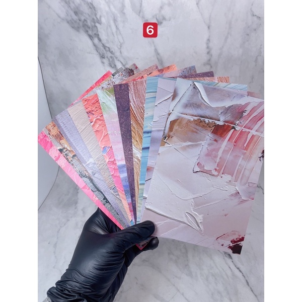 Giấy chụp ảnh nail trang trí đẹp theo bộ