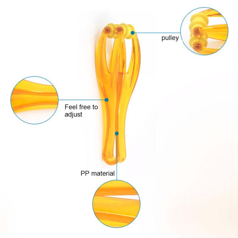 (Hàng Mới Về) Dụng Cụ Lăn Mát Xa Ngón Tay Thư Giãn Cơ Bắp Tiện Dụng