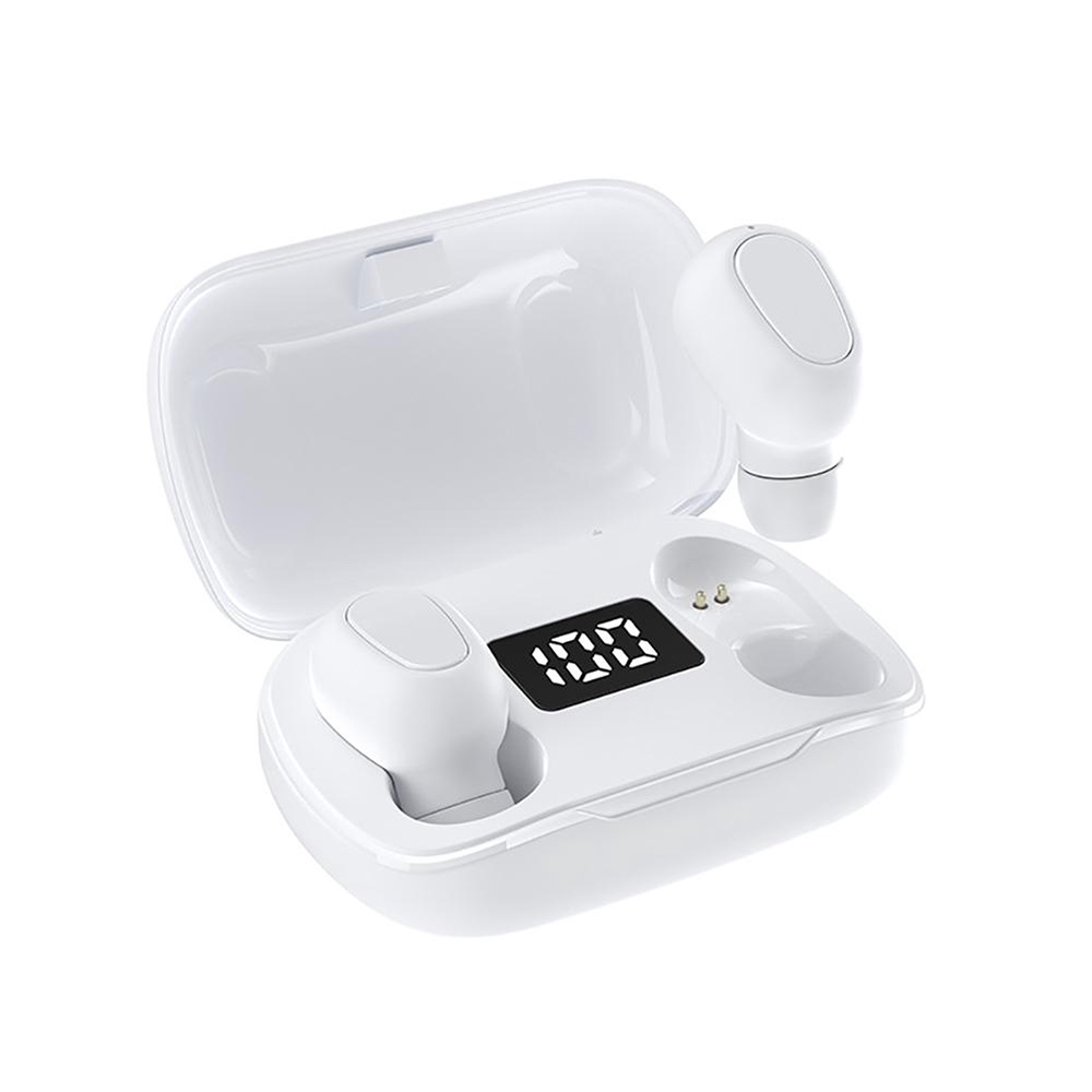 Tai Nghe Nhét Tai Bluetooth 5.0 Không Dây TWS L21 Pro Có Màn Hình Hiển Thị Đèn LED | BigBuy360 - bigbuy360.vn