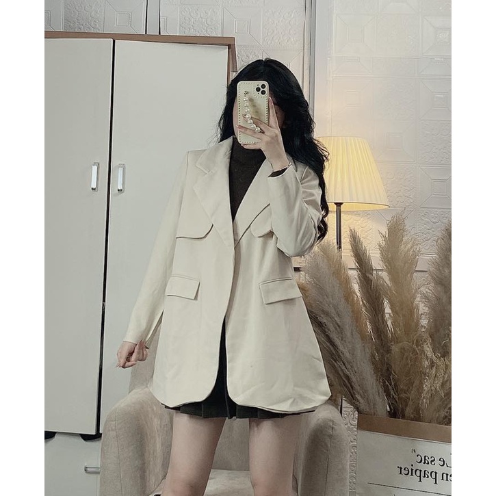 Áo vest dáng măng tô kèm đai