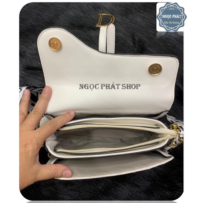 Túi Xách Nữ CHỮ D - Hàng Quảng Châu Cao Cấp- Đeo vai hoặc đeo chéo (5 ngăn)