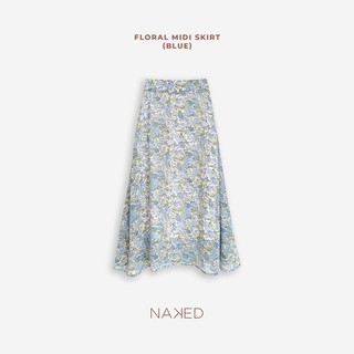 Chân váy hoa dài Naked By V - Floral Midi Skirt