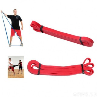 Dây đàn hồi kháng lực Power band chuyên cho tập cơ bắp gym, yoga (Màu ngẫu nhiên)