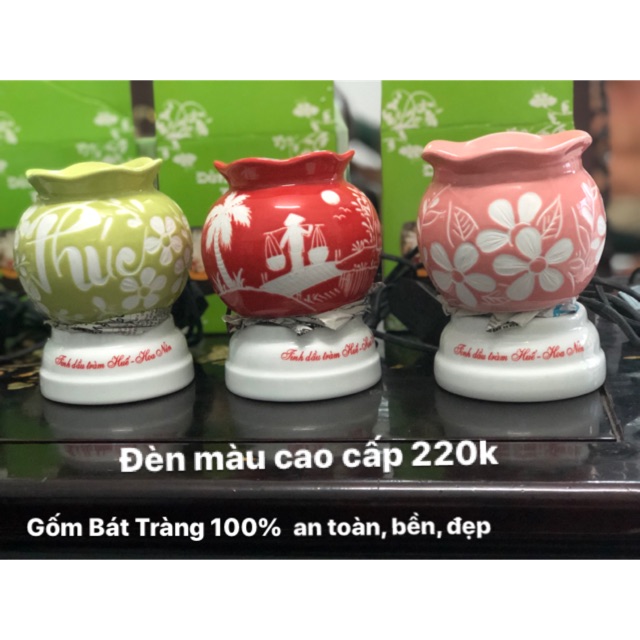 Combo đèn xông tinh dầu