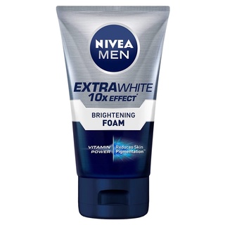 Sữa rửa mặt NIVEA MEN Sáng Da Hiệu Quả Extra White 10x Effect Brightening Foam 100gr