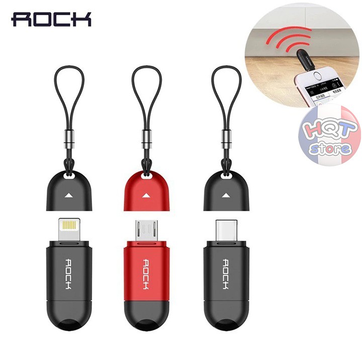 Jack Hồng Ngoại IR Điều Khiển Từ Xa Rock TypeC MicroUSB Lightning