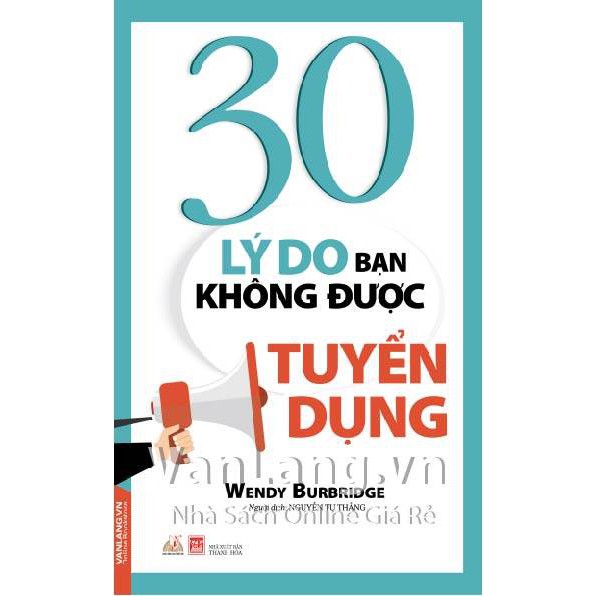 Sách  30 Lý do bạn không được tuyển dụng