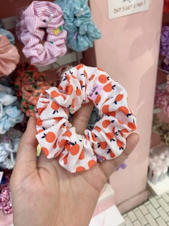 Scrunchie quả cam - quả đào (ocsenshop)